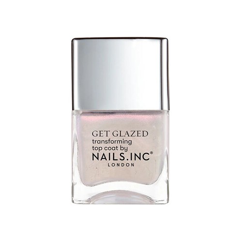 Nails.Inc Better On Top Get Glazed Transforming Top Coat - viršutinis nagų lakas, 14 ml