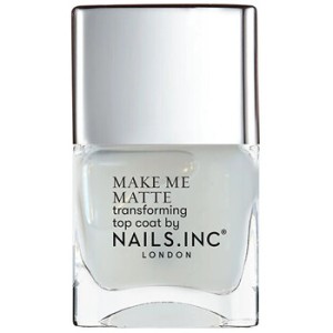 Nails.Inc Better On Top Make Me Matte Transforming Top Coat - matinis nagų lakas, 14 ml