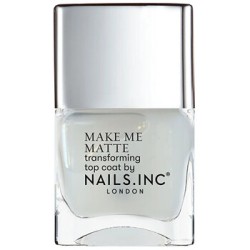 Nails.Inc Better On Top Make Me Matte Transforming Top Coat - matinis nagų lakas, 14 ml