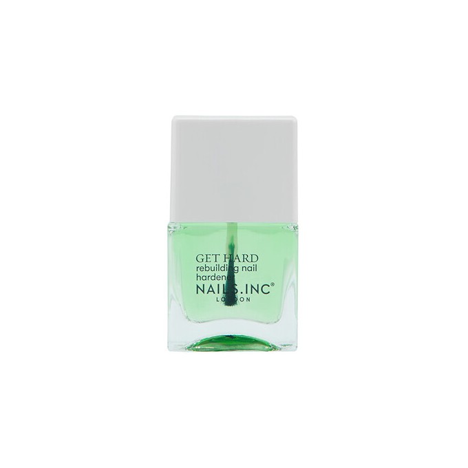 Nails.Inc Get Hard Rebuilding Nail Hardener - stiprinantis bazinis sluoksnis su retinoliu, 14 ml