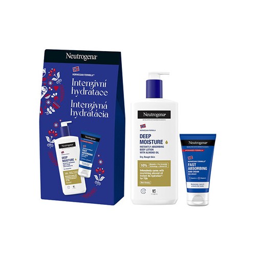Neutrogena Deep Moisture Set - kūno priežiūros rinkinys