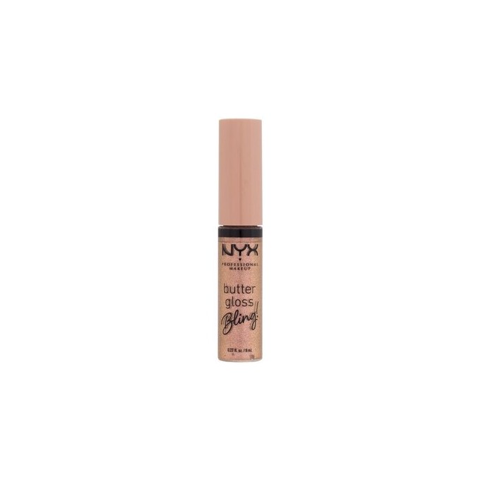 Nyx Butter Gloss Bling - lūpų blizgesys, 8 ml - 06 Shimmer Down