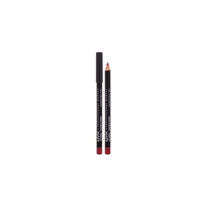 Nyx Slim Lip Pencil - ilgai išliekantis lūpų pieštukas, 1 g - 817 Hot Red