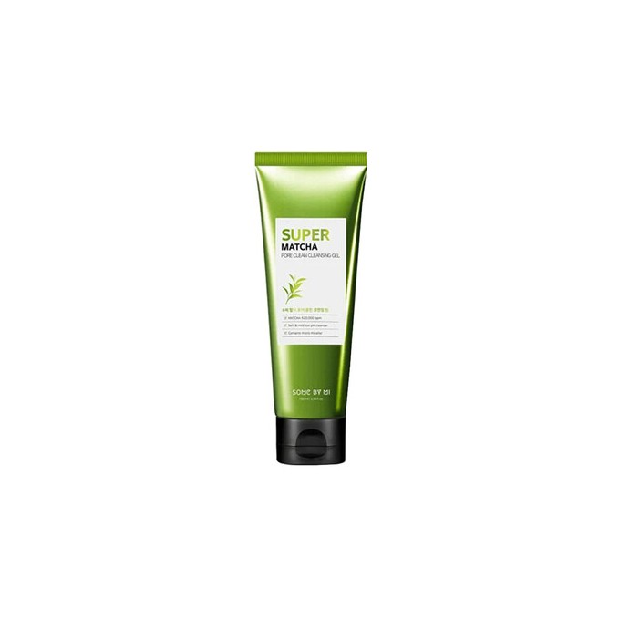 Some By Mi Super Matcha Pore Clean Cleansing Gel - valomasis odos gelis, 100 ml