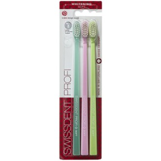 Swissdent Whitening Soft Verbier ( 2 + 1 ZDARMA ) - Zubní kartáček