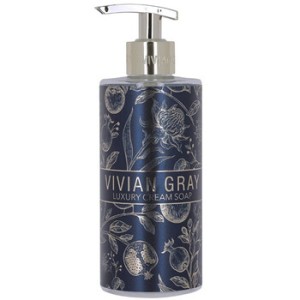 Vivian Gray Blue Botanical Cream Soap - skystas muilas, 400 ml