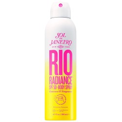 Sol De Janeiro SPF 50 Rio Radiance Body Spray - vėsinantis kūno purškiklis nuo saulės, 200 ml