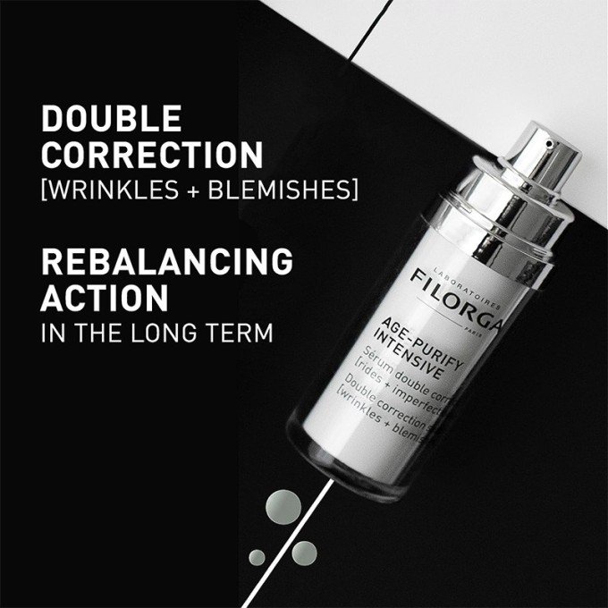 Filorga Age-Purify Intensive Double Correction Serum - dvigubo poveikio serumas, 30 ml