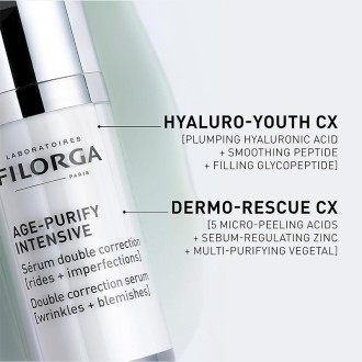 Filorga Age-Purify Intensive Double Correction Serum - dvigubo poveikio serumas, 30 ml 2