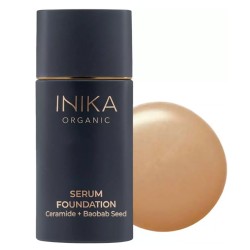 Inika Organic Serum Foundation - natūralus lengvas makiažo pagrindas, 25 ml - Daring