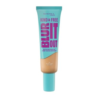 Rimmel Kind & Free Blur It Out Mattifying Skin Tint - lengvas matinis makiažas mišriai ir riebiai