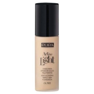 Pupa Light Liquid Makeup SPF 10 Active Light Perfect Skin Foundation - makiažo pagrindas, 30 ml -