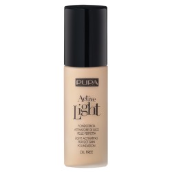 Pupa Light Liquid Makeup SPF 10 Active Light Perfect Skin Foundation - makiažo pagrindas, 30 ml -