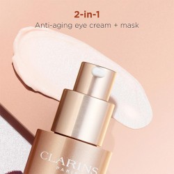 Clarins Total Eye Smooth Eye Balm - paakių kremas ir kaukė viename, 15 ml