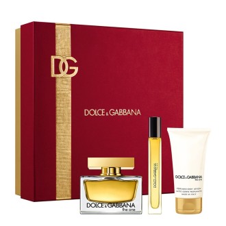 Dolce Gabbana The One Gift Set - dovanų rinkinys - EDP 75 ml, kūno losjonas 50 ml ir mini EDP 10 ml