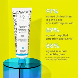 Drunk Elephant Umbra Sheer Physical Daily Defense SPF 30 - apsauginis kremas nuo saulės, 90 ml