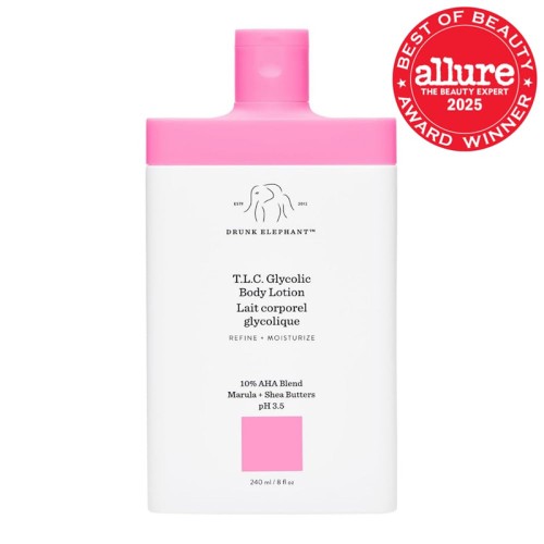 Drunk Elephant T.L.C. Glycolic Body Lotion - kūno losjonas, 240 ml