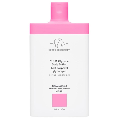Drunk Elephant T.L.C. Glycolic Body Lotion - kūno losjonas, 240 ml