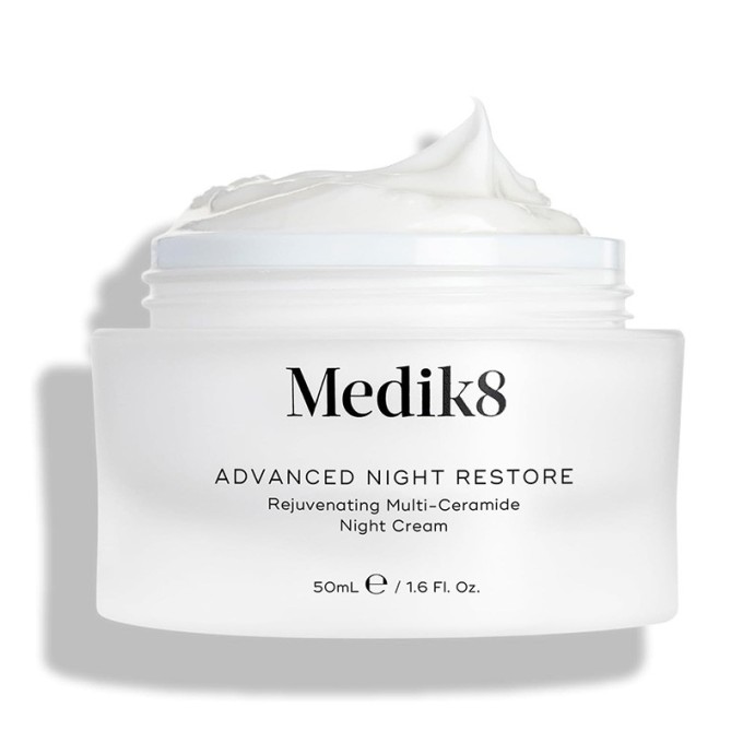 Medik8 Advanced Night Restore Rejuvenating Multi-Ceramide Night Cream - naktinis veido kremas, 50 ml