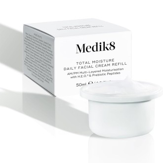 Medik8 Total Moisture Daily Facial Cream Refill - papildymas drėkinamam odos kremui, 50 ml 2