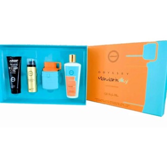 Armaf Odyssey Mandarin Sky dovanų rinkinys - EDP 100 ml, kūno dulksna 50 ml, dušo želė 100 ml ir