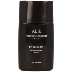 Abib Heartleaf Sun Essence Calming Drop SPF 50+ PA++++ - pieštukinis kremas su apsauga nuo saulės