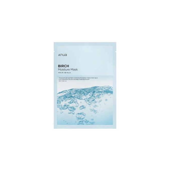 Anua Birch Moisture Mask - drėkinamoji kaukė, 25 ml