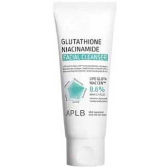 APLB Glutathione Niacinamide Facial Cleanser - švelnios valomosios putos su glutationu ir