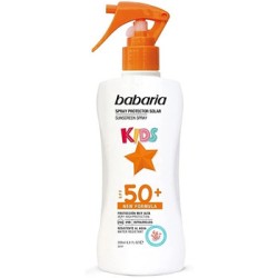 Babaria Sunscreen Spray For Children SPF 50+ - apsauginis purškiklis nuo sualės vaikams, 200 ml