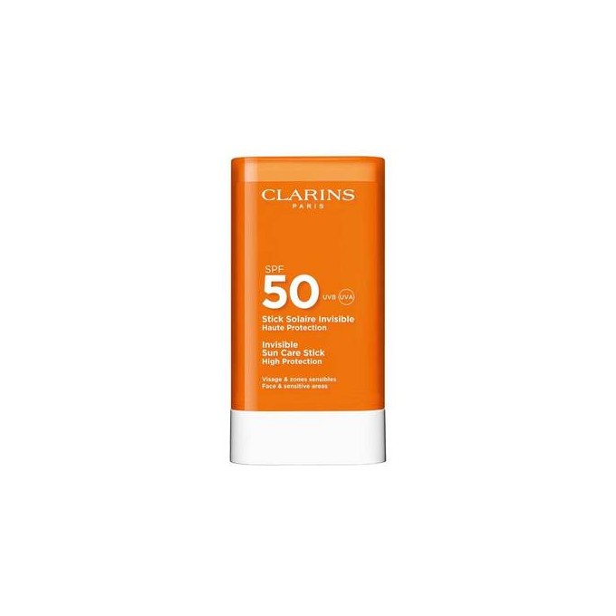 Clarins Invisible Sun Care Stick SPF 50 - apsauginis pieštukas nuo saulės, 17 g