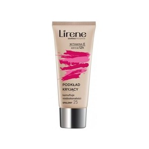 Lirene Vitamin E High-Coverage Liquid Foundation - Krycí fluidní make-up 30 ml 25 Tanned