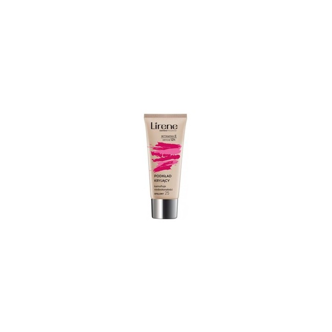 Lirene Vitamin E High-Coverage Liquid Foundation - Krycí fluidní make-up 30 ml 24 Beige