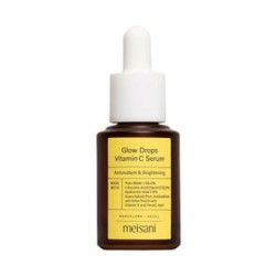 Meisani Glow Drops Vitamin C Serum - skaistinantis ir antioksidacinis veido serumas, 15 ml