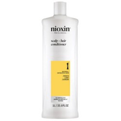 Nioxin System 1 Scalp + Hair Conditioner - kondicionierius natūraliems plaukams, linkusiems