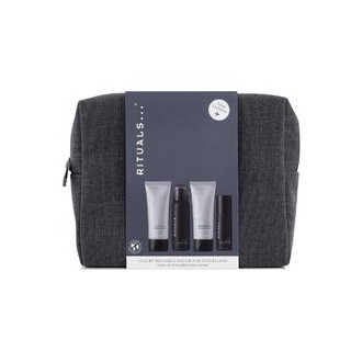 Rituals Homme Luxury Reusable Pouch For Travelling - kelioninis odos priežiūros rinkinys, 70 ml