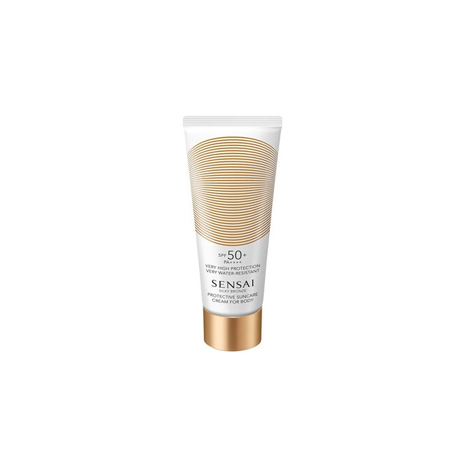 Sensai Silky Bronze Protective Suncare Cream For Body SPF 50 - apsauginis kūno kremas, 150 ml
