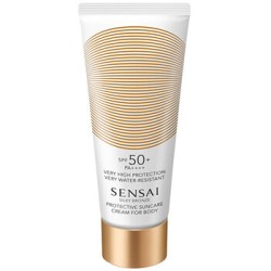 Sensai Silky Bronze Protective Suncare Cream For Body SPF 50 - apsauginis kūno kremas, 150 ml