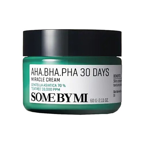 Some By Mi AHA BHA PHA 30 Days Miracle Cream - daugiafunkcinis veido kremas, 60 g
