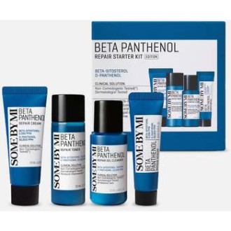 Some By Mi Beta Panthenol Repair Starter Kit - rinkinys jautriai odai nuraminti ir sustiprinti