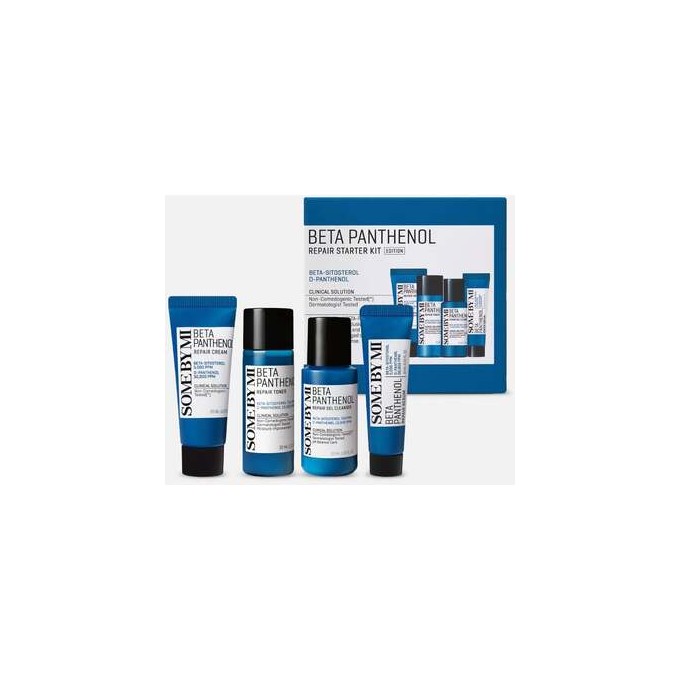 Some By Mi Beta Panthenol Repair Starter Kit - rinkinys jautriai odai nuraminti ir sustiprinti