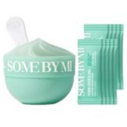 Some By Mi PDRN SPIRULINA Soothing Sherbet Mask - raminanti veido kaukė su vėsinančiu poveikiu, 10 g