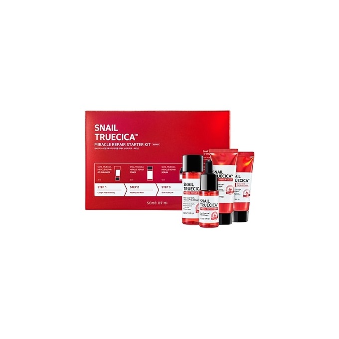 Some By Mi Snail Truecica Miracle Repair Starter Kit - rinkinys odos priežiūrai nuo pigmentinių