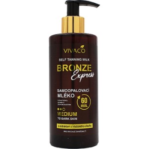 Vivaco Bronze Express Medium - savaiminio įdegio losjonas, 300 ml