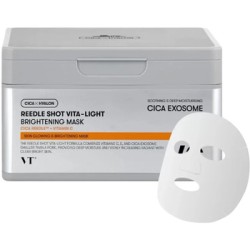 VT Cosmetics Cica Care Vita-Light Brightening Mask - skaistinanti lakštinė kaukė su vitaminu C, 30