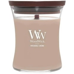 WoodWick Patchouli Créme Váza ( krém z pačuli ) - Vonná svíčka 275.0g