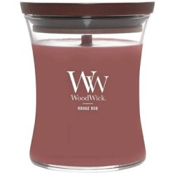 WoodWick Rouge Oud Váza ( růžový oud ) - Vonná svíčka 275.0g