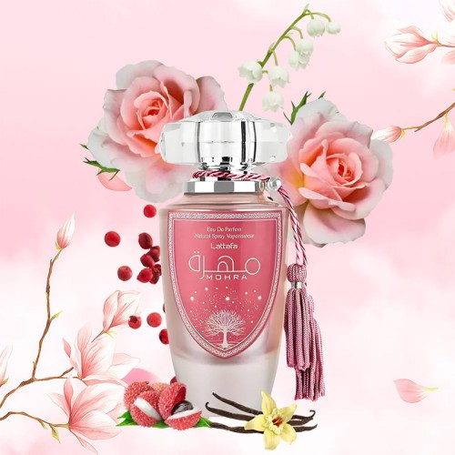Lattafa Mohra Silky Rose EDP kvepalai moterims, 100 ml