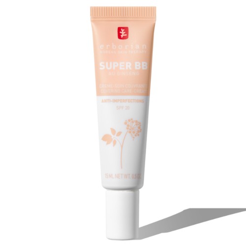 Erborian Super BB Covering Care-Cream SPF 20 - BB kremas, 15 ml - Clair