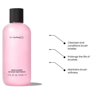 MAC Brush Cleanser - kosmetikos šepetėlių valiklis, 235 ml 2