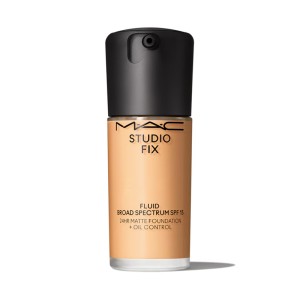 MAC Studio Fix Fluid SPF 15 - matinis makiažo pagrindas su SPF 15, 30 ml - NC20